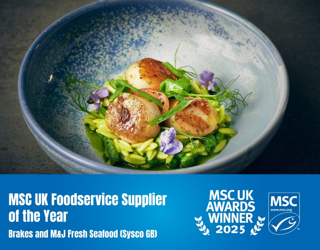 It’s Off-fish-al: Sysco GB Scoops MSC Foodservice Supplier of the Year Award