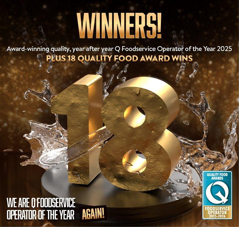 Quality Food is on the Menu as Sysco Scoops 18 Awards